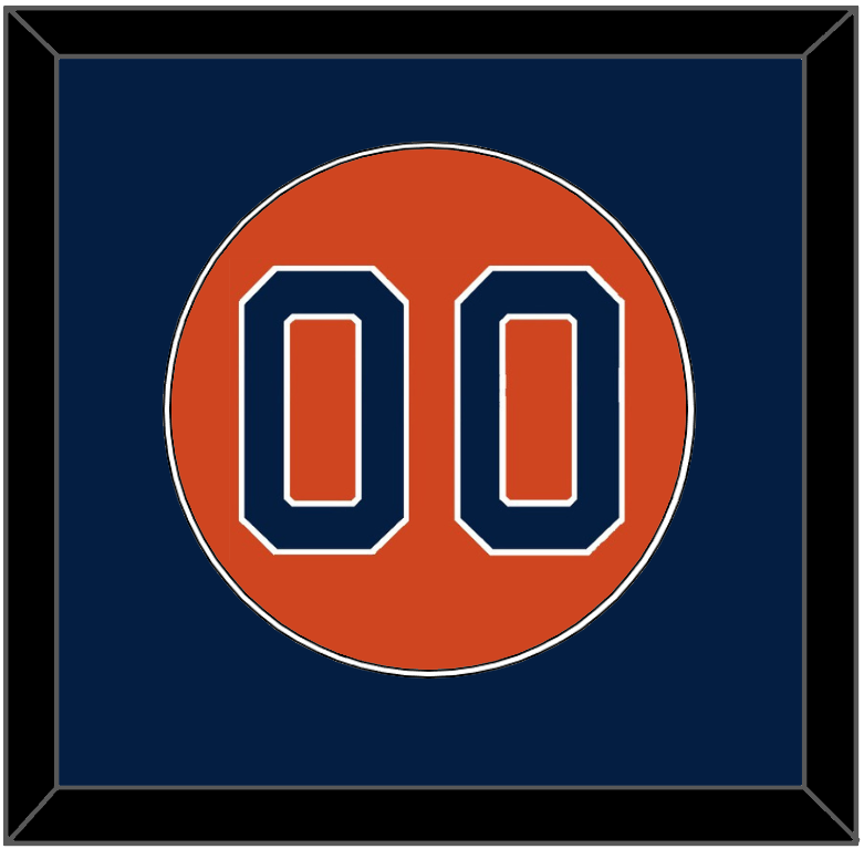 Houston Number - Alternate Orange - Essential Tier 2