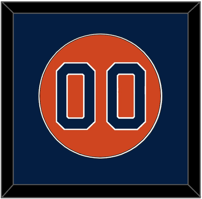 Houston Number - Alternate Orange - Essential Tier 2