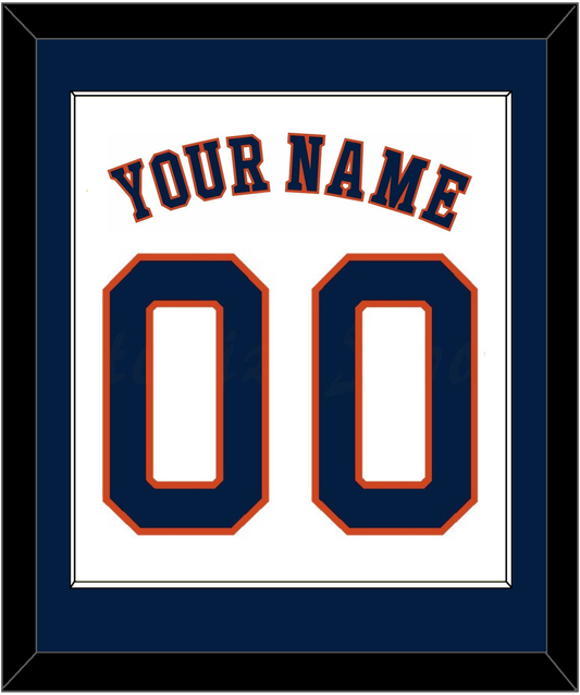 Houston Name & Number - Home White - Essential Tier 1