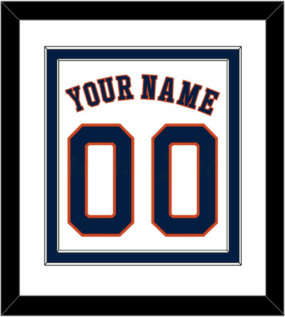 Houston Name & Number - Home White - Signature Tier 1