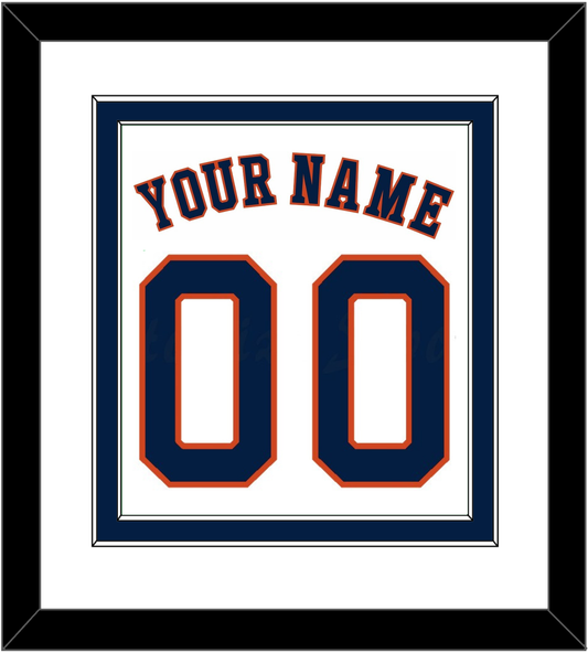 Houston Name & Number - Home White - Signature Tier 1