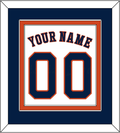 Houston Name & Number - Home White - Signature Tier 2