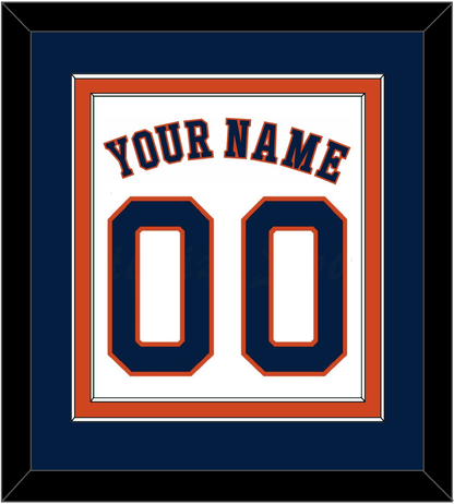 Houston Name & Number - Home White - Signature Tier 2