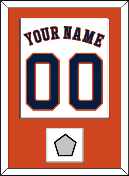 Houston Name, Number & World Series Champions Patch - Home White - Essential Tier 2