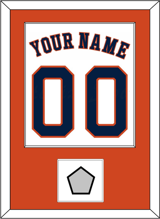 Houston Name, Number & World Series Champions Patch - Home White - Essential Tier 2