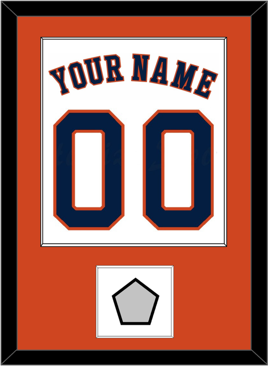 Houston Name, Number & World Series Jersey Patch - Home White - Essential Tier 2