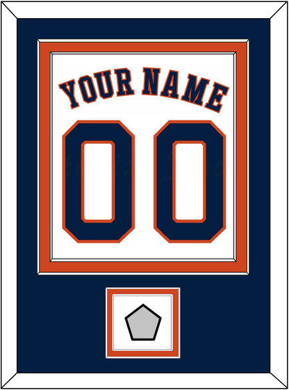 Houston Name, Number & World Series Jersey Patch - Home White - Signature Tier 2