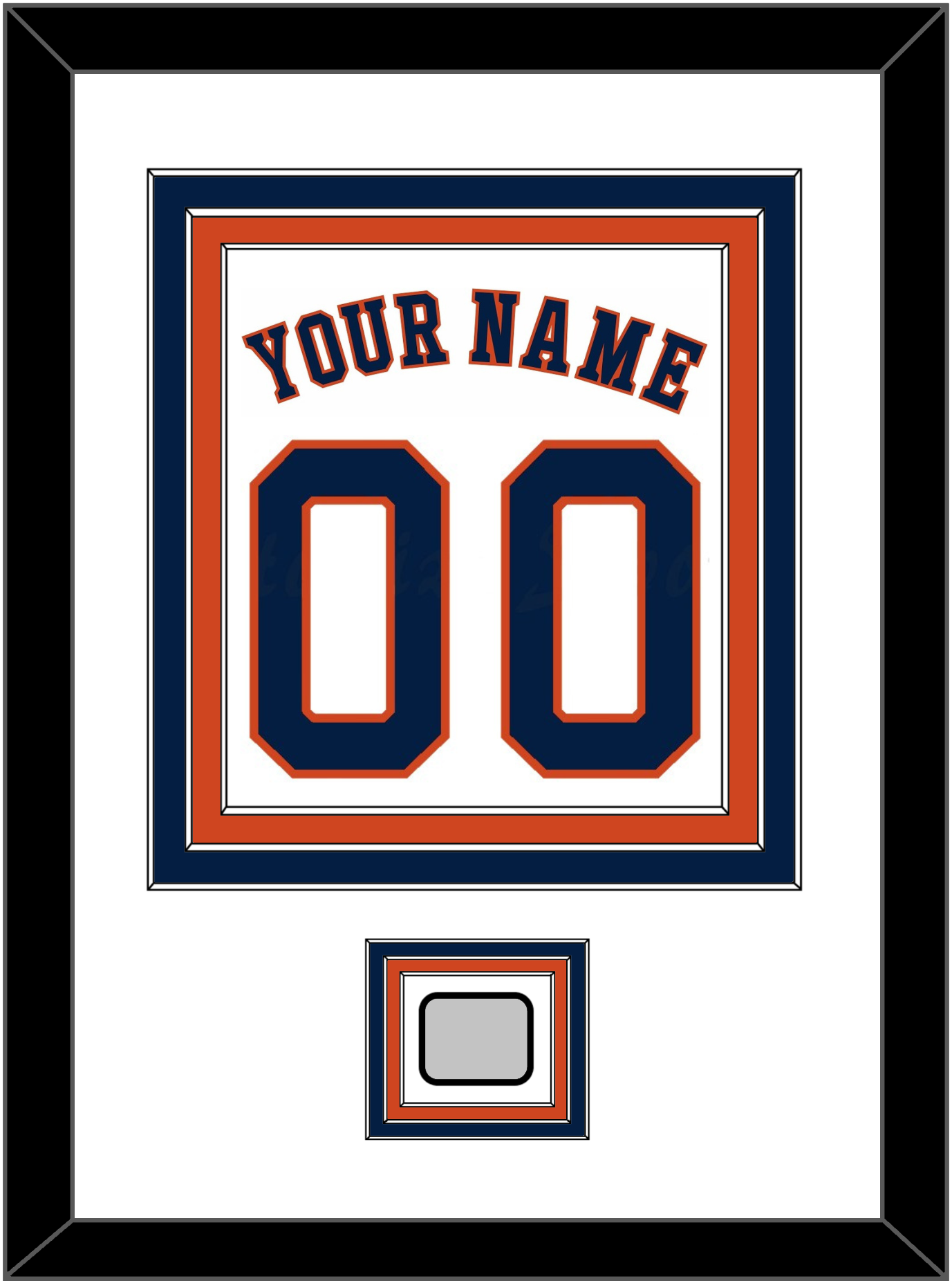 Houston Name, Number & World Series Champions Patch - Home White - Premier Tier 1