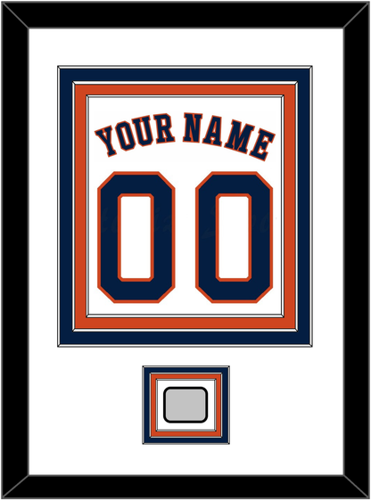 Houston Name, Number & World Series Jersey Patch - Home White - Premier Tier 1