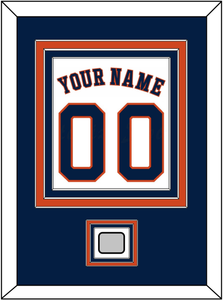 Houston Name, Number & World Series Champions Patch - Home White - Triple Mat 2