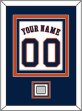 Houston Name, Number & World Series Jersey Patch - Home White - Triple Mat 2