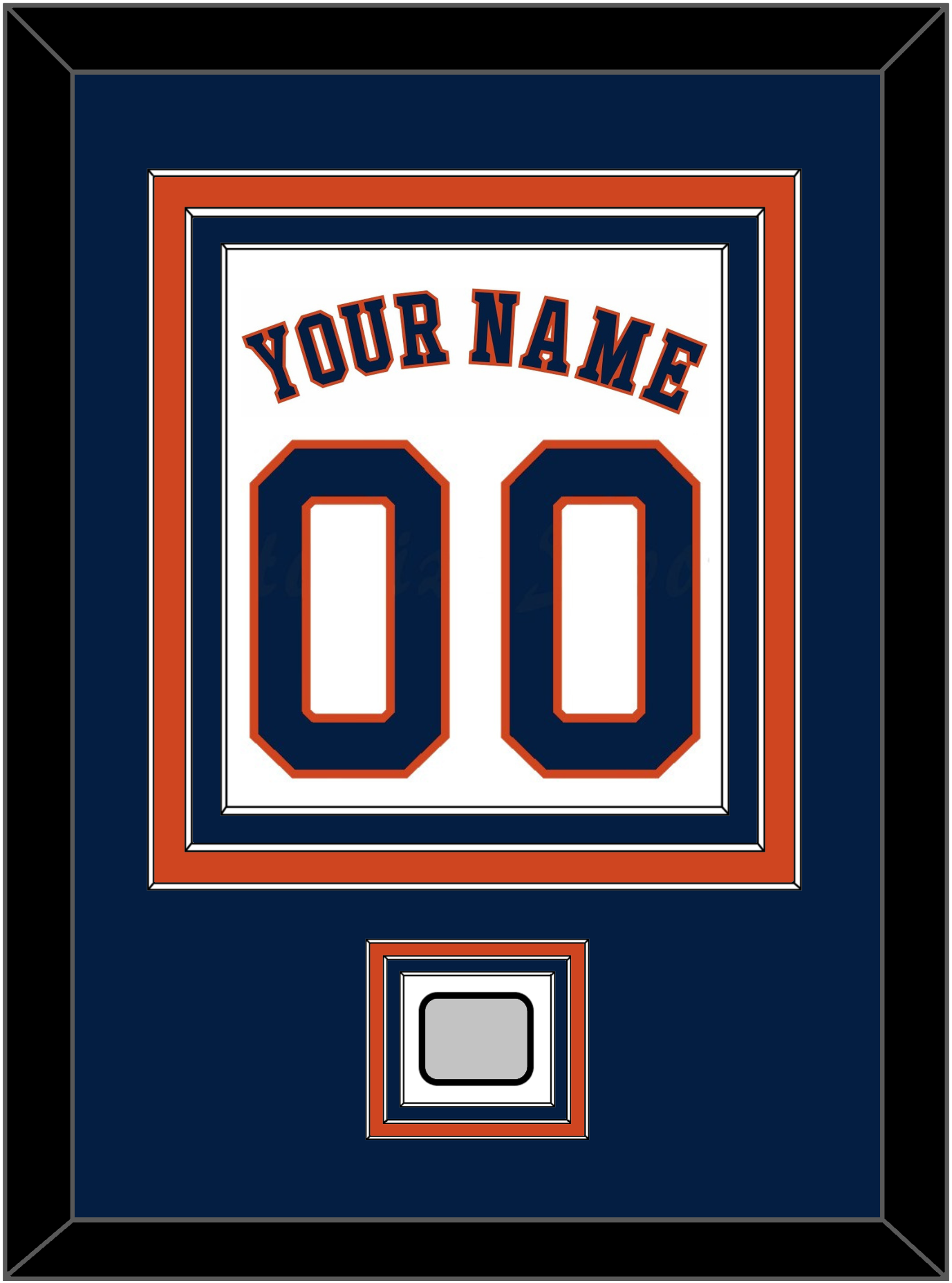 Houston Name, Number & World Series Champions Patch - Home White - Premier Tier 2