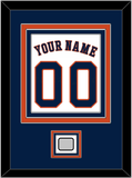 Houston Name, Number & World Series Jersey Patch - Home White - Triple Mat 2