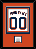 Houston Name, Number & World Series Jersey Patch - Home White - Triple Mat 3