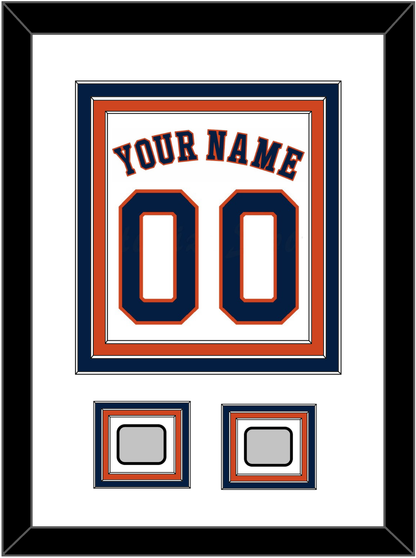 Houston Name, Number & 2 World Series Champions Patches - Home White - Premier Tier 1
