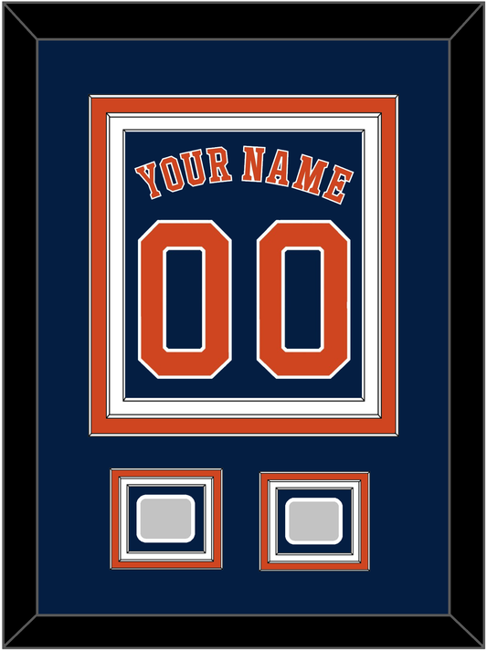 Houston Name, Number & 2 World Series Champions Patches - Alternate Blue - Premier Tier 2