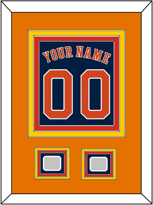 Houston Name, Number & 2 World Series Champions Patches - Alternate Blue - Premier Tier 3