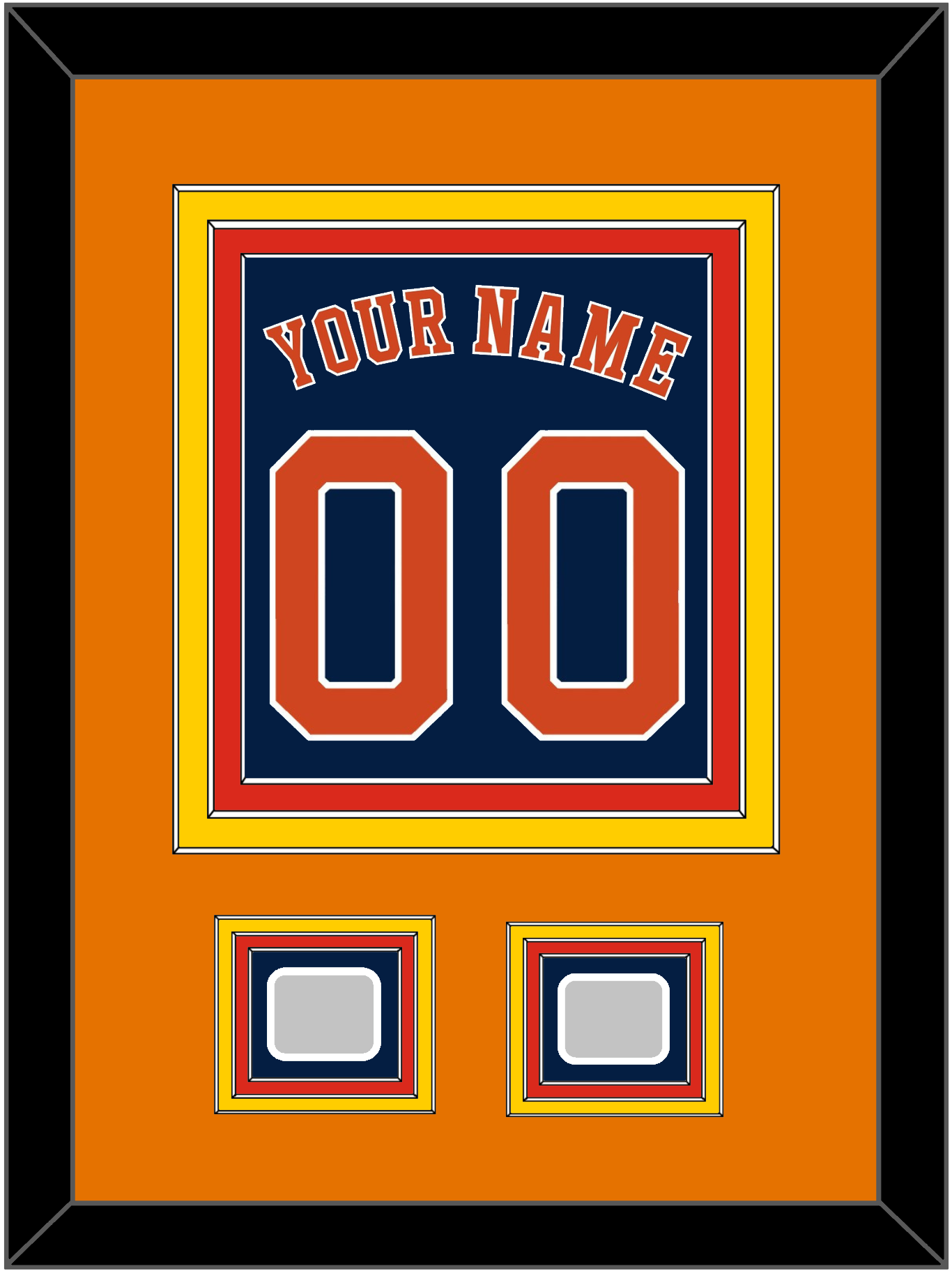 Houston Name, Number & 2 World Series Champions Patches - Alternate Blue - Premier Tier 3