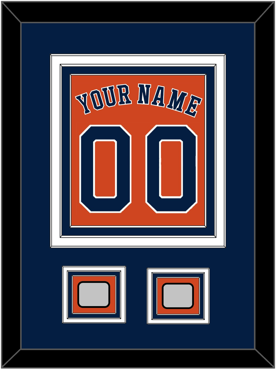 Numbers Houston Club Houston Name, Number & 2 World Series Jersey Patches - Alternate Orang ...