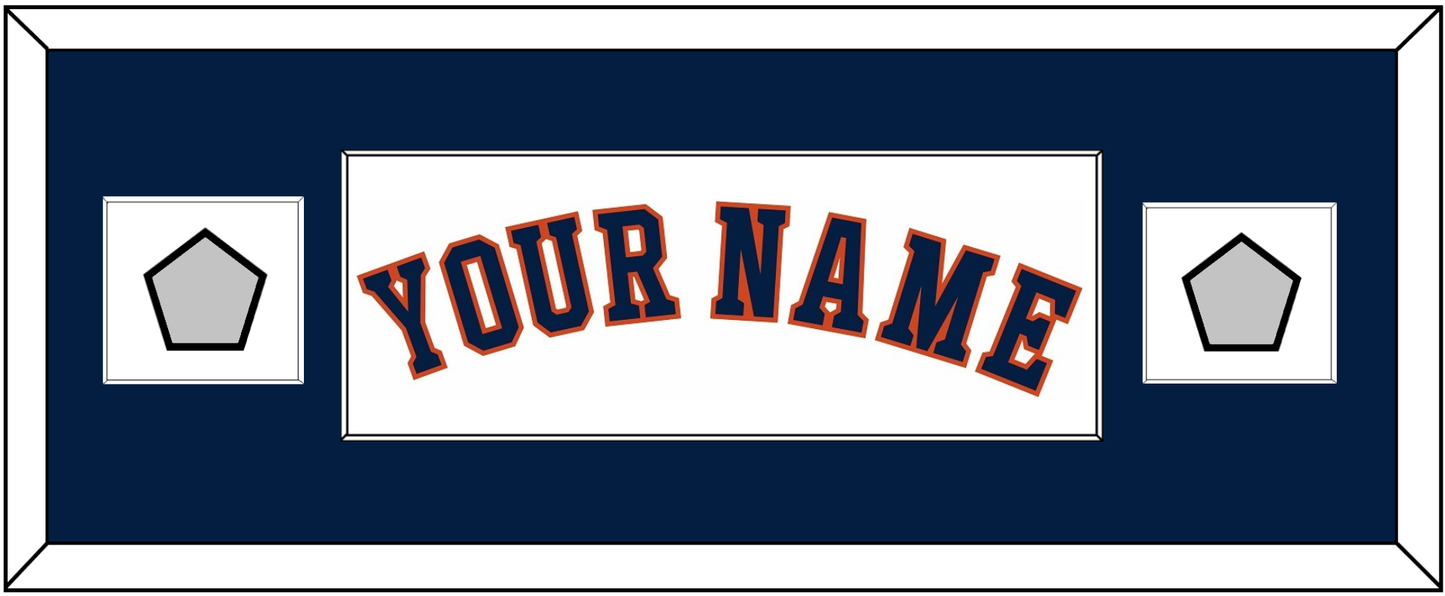 Houston Name & 2 World Series Jersey Patches - Home White - Essential Tier 2