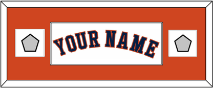 Houston Name & 2 World Series Champions Patches - Home White - Essential Tier 4