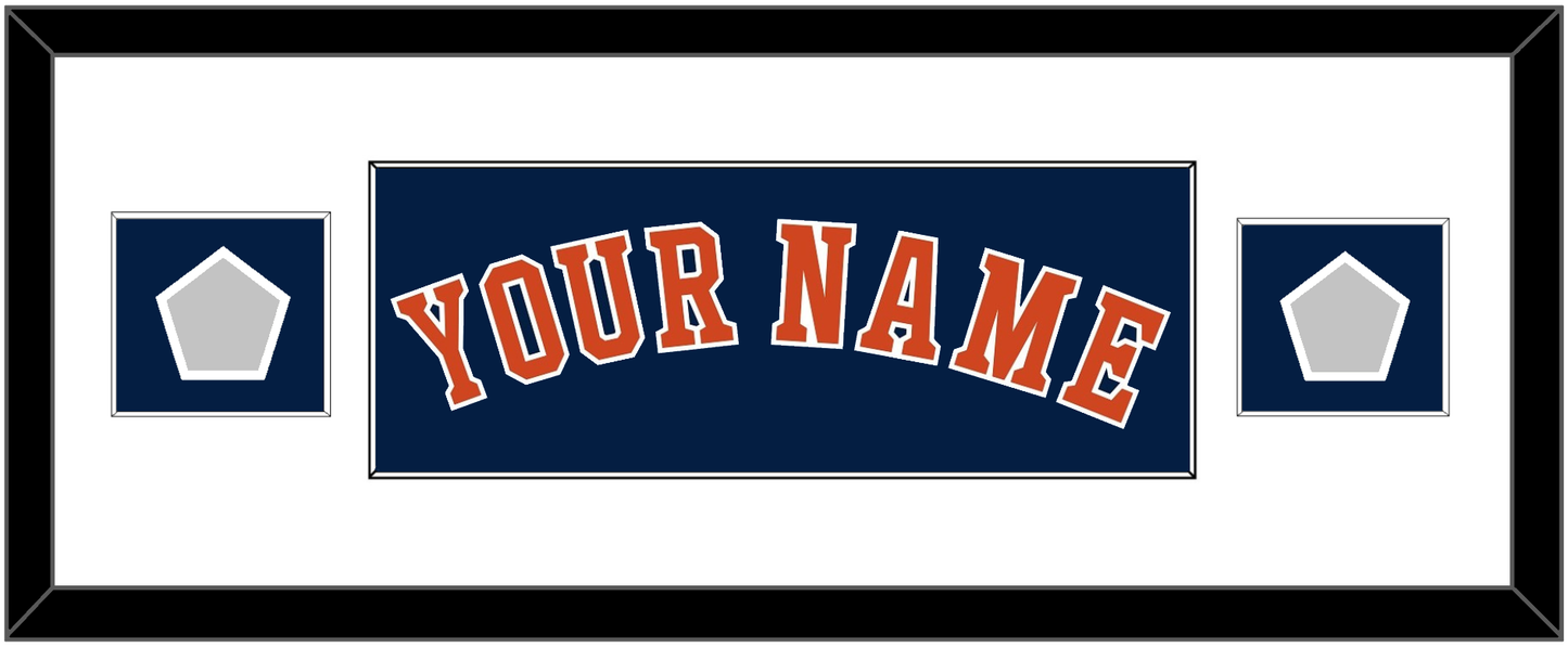 Houston Name & 2 World Series Champions Patches - Alternate Blue - Essential Tier 2