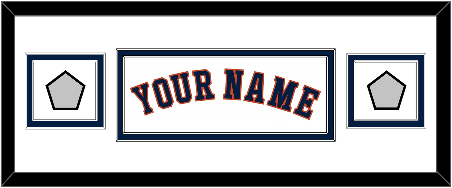 Houston Name & 2 World Series Champions Patches - Home White - Signature Tier 2