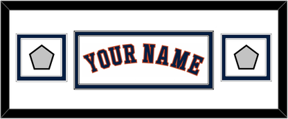 Houston Name & 2 World Series Champions Patches - Home White - Signature Tier 2