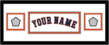 Houston Name & 2 World Series Jersey Patches - Home White - Signature Tier 4