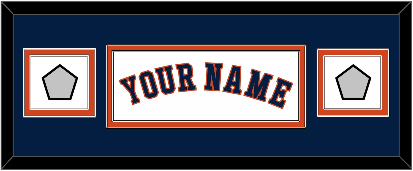 Houston Name & 2 World Series Jersey Patches - Home White - Signature Tier 6