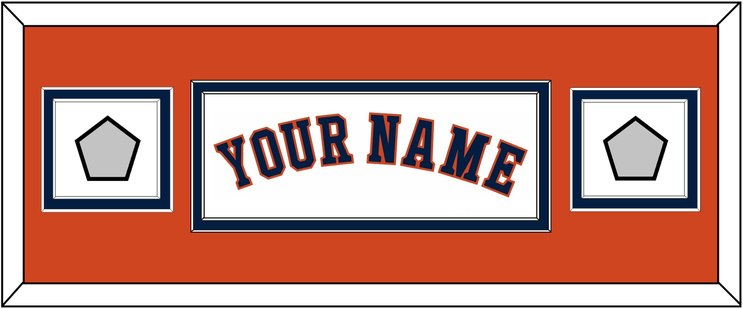 Houston Name & 2 World Series Jersey Patches - Home White - Signature Tier 8