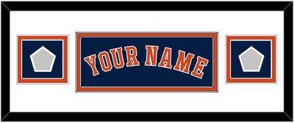 Houston Name & 2 World Series Champions Patches - Alternate Blue - Signature Tier 2