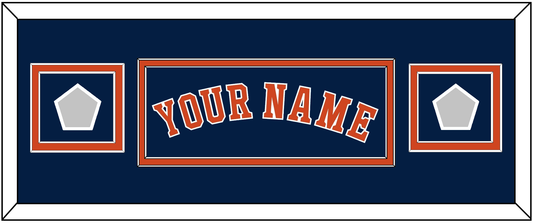Houston Name & 2 World Series Champions Patches - Alternate Blue - Signature Tier 4