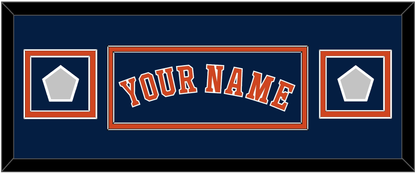 Houston Name & 2 World Series Champions Patches - Alternate Blue - Signature Tier 4