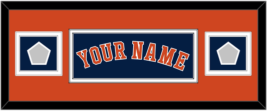 Houston Name & 2 World Series Champions Patches - Alternate Blue - Signature Tier 6