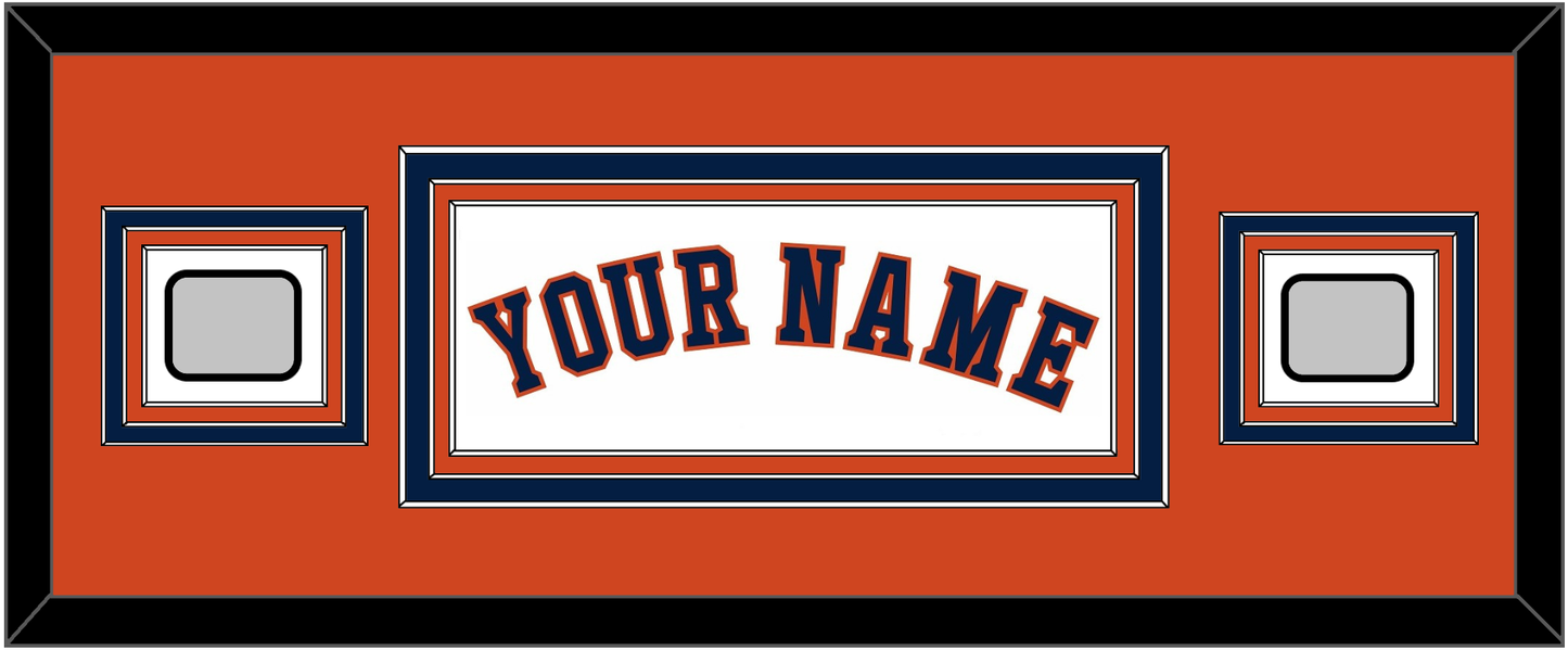 Houston Name & 2 World Series Jersey Patches - Home White - Premier Tier 6
