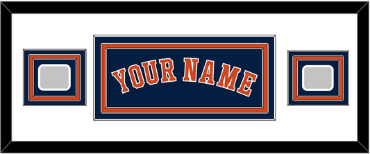 Houston Name & 2 World Series Jersey Patches - Alternate Blue - Premier Tier 2
