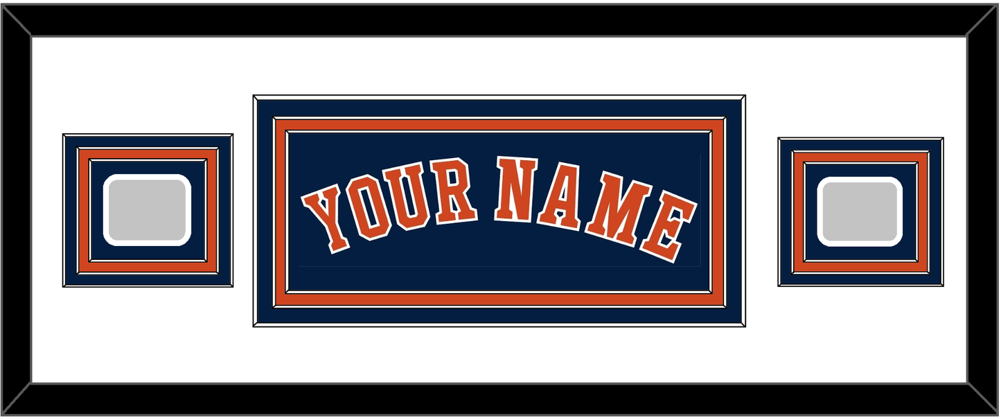 Houston Name & 2 World Series Champions Patches - Alternate Blue - Premier Tier 2