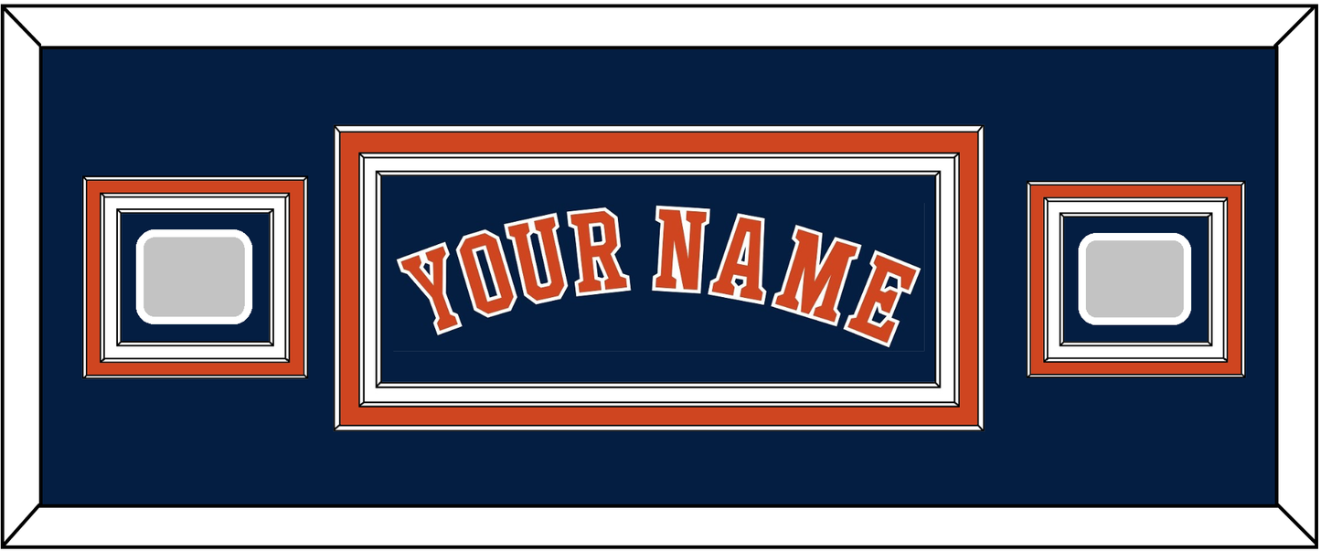 Houston Name & 2 World Series Jersey Patches - Alternate Blue - Premier Tier 4