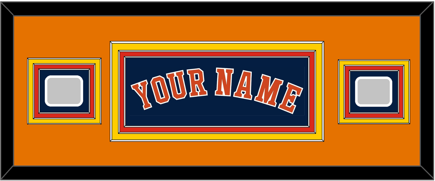 Houston Name & 2 World Series Champions Patches - Alternate Blue - Premier Tier 6
