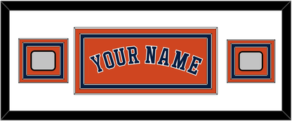 Houston Name & 2 World Series Champions Patches - Alternate Orange - Premier Tier 2
