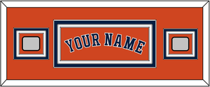 Houston Name & 2 World Series Champions Patches - Alternate Orange - Triple Mat 4