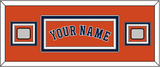 Houston Name & 2 World Series Jersey Patches - Alternate Orange - Triple Mat 4