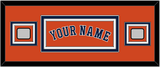 Houston Name & 2 World Series Jersey Patches - Alternate Orange - Triple Mat 4