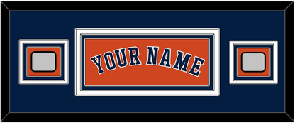 Houston Name & 2 World Series Champions Patches - Alternate Orange - Premier Tier 6