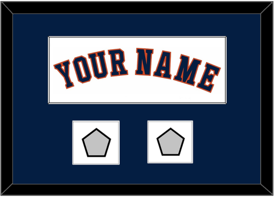 Houston Name & 2 World Series Champions Patches - Home White - Essential Tier 1