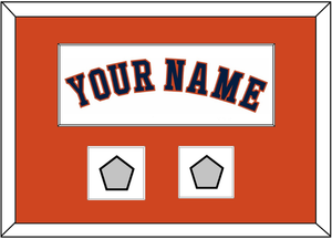 Houston Name & 2 World Series Jersey Patches - Home White - Single Mat 3