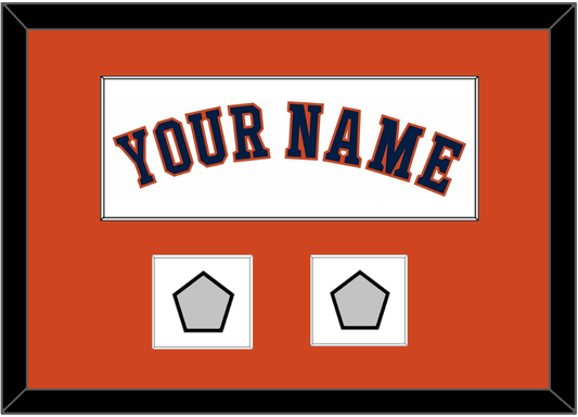 Houston Name & 2 World Series Champions Patches - Home White - Essential Tier 3