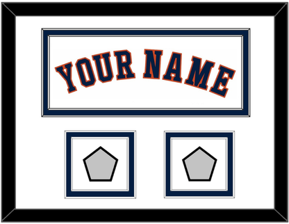 Houston Name & 2 World Series Jersey Patches - Home White - Signature Tier 1