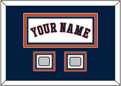 Houston Name & 2 World Series Champions Patches - Home White - Premier Tier 3